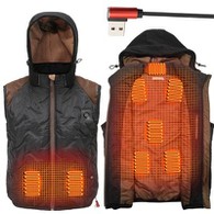 Armilla lleugera calefactable per a dona amb aplicació